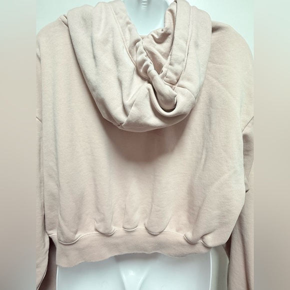 Nike Women's Cropped Pink Hoodie Size S - Picture 4 of 7